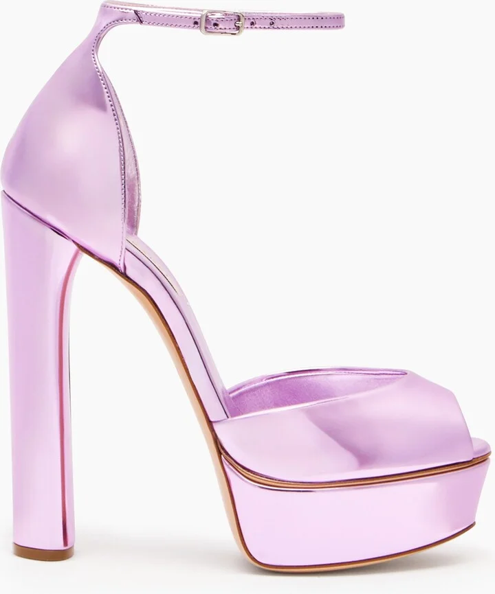 Casadei Flora Intestellar Platform Sandals - Woman Platforms Baby 36