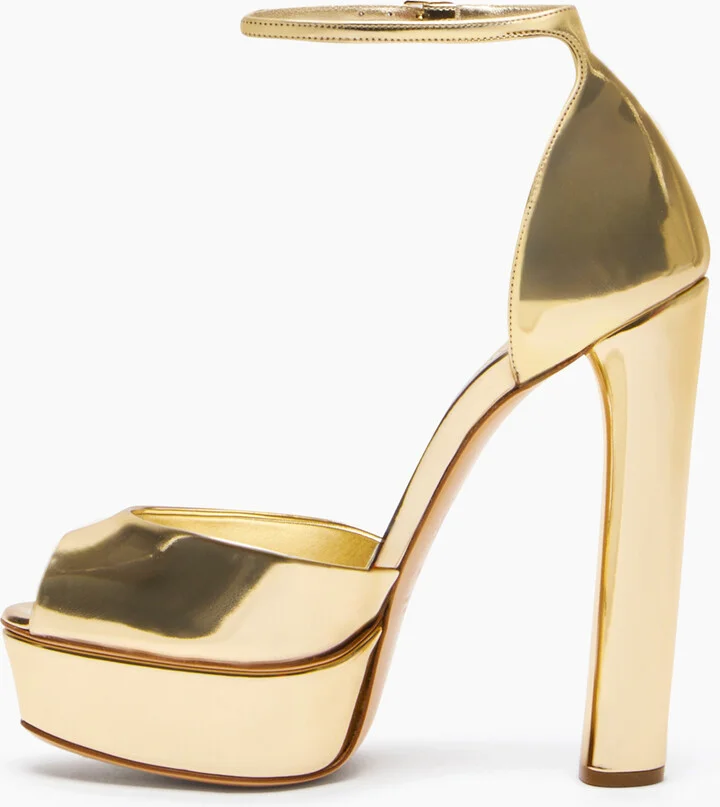 Casadei Flora Intestellar Platform Sandals - Woman Platforms Platinum 39 - Image 3