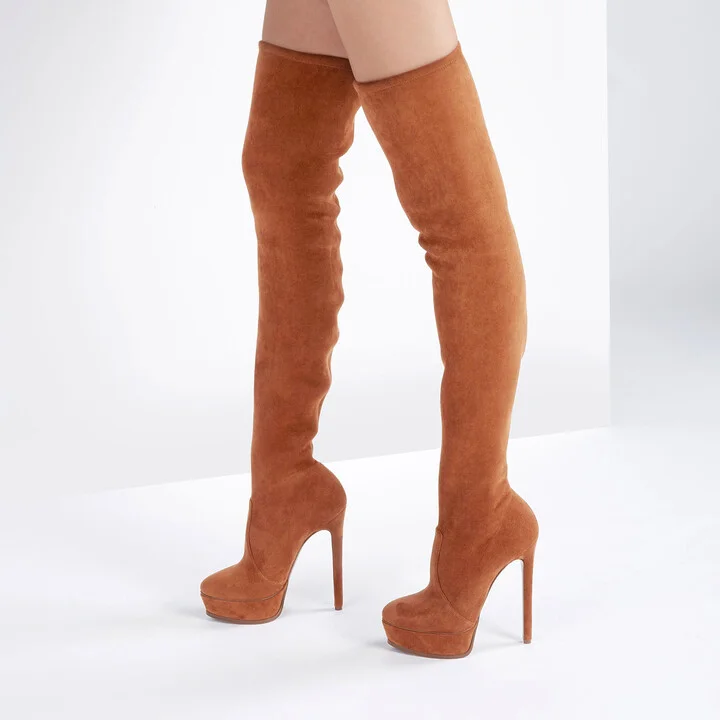 Casadei Flora - Woman Over The Knee Boots Rodeo 36.5 - Image 6