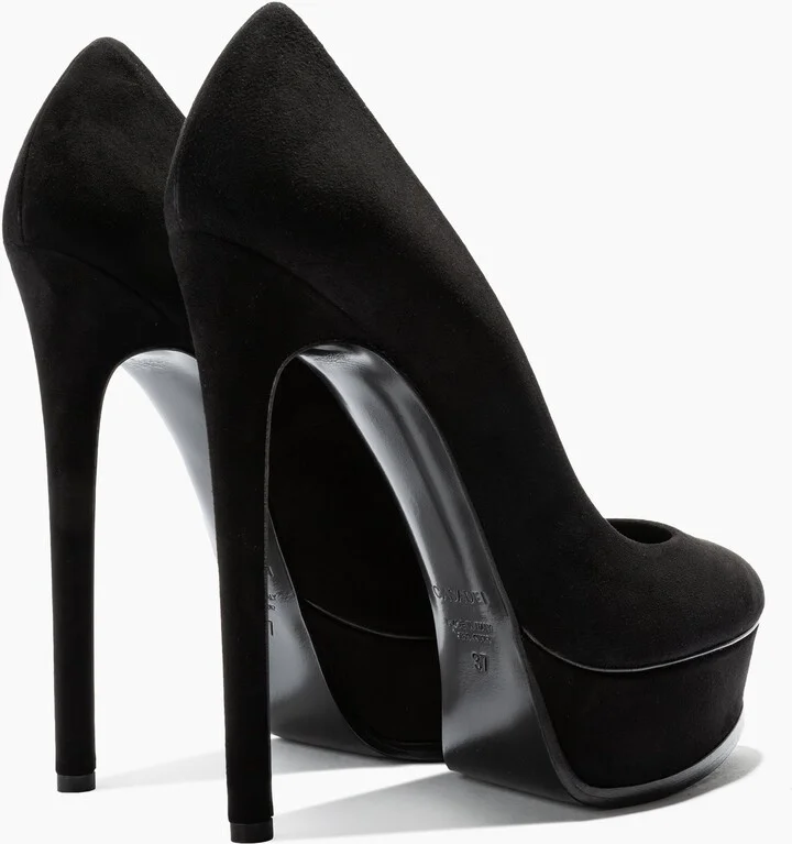 Casadei Flora - Woman Platforms Black 35.5 - Image 4