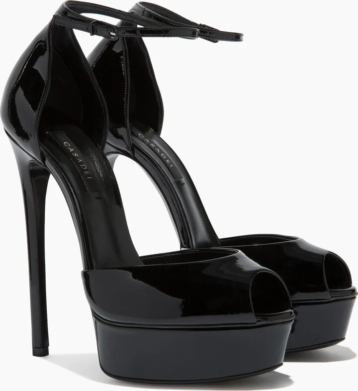 Casadei Flora - Woman Platforms Black 36 - Image 2