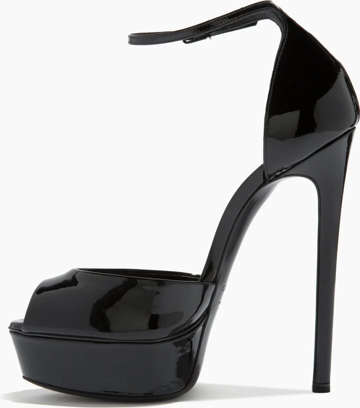 Casadei Flora - Woman Platforms Black 36 - Image 3