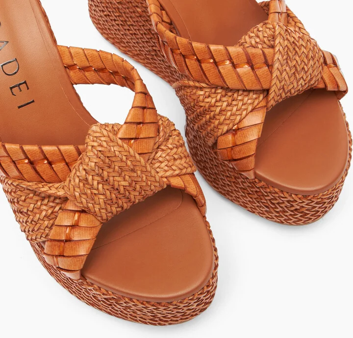 Casadei Formentera Wedges - Woman Wedges And Slides Etruria 39.5 - Image 5