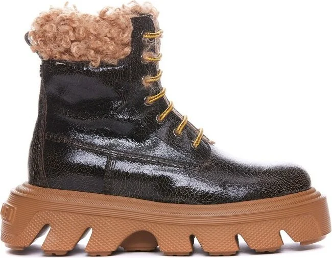 Casadei Generation C Lace-Up Boots