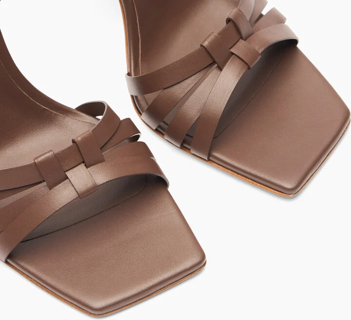 Casadei Geraldine Atlantis Sandal - Woman Sandals Saddle 38.5 - Image 5