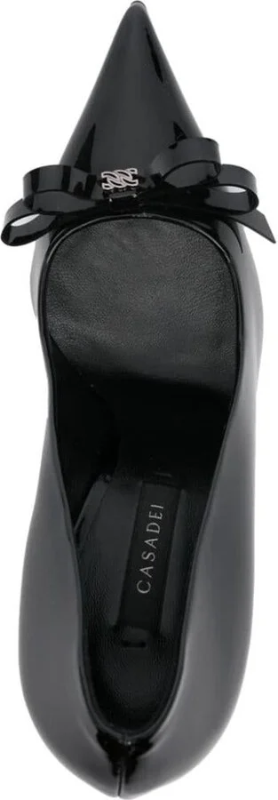 Casadei Glossy Calf Leather Julia Pumps - Image 2