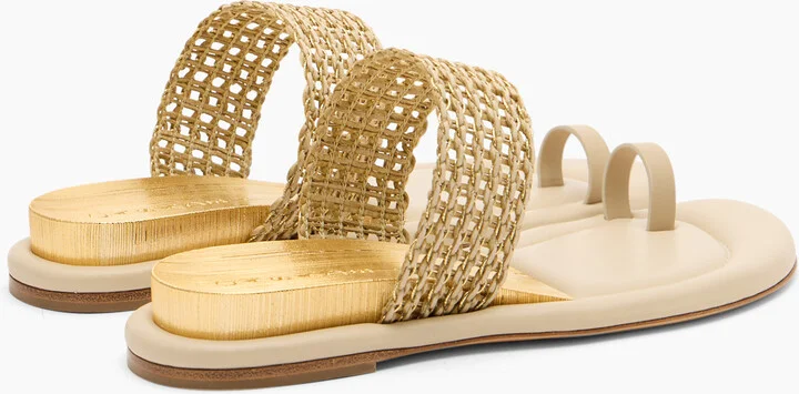 Casadei Goldeneye Zeppa Blade - Woman Flats And Loafers Bambu 38 - Image 4