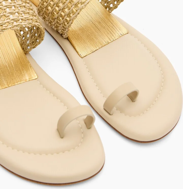 Casadei Goldeneye Zeppa Blade - Woman Flats And Loafers Bambu 38 - Image 5