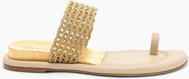 Casadei Goldeneye Zeppa Blade - Woman Flats And Loafers Bambu 38