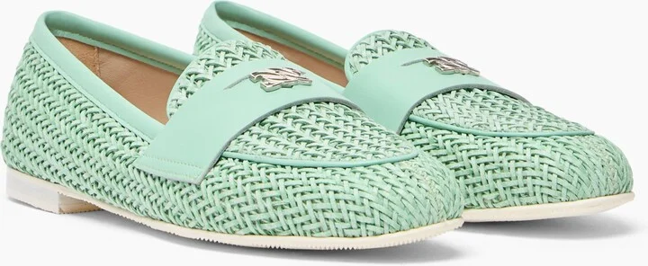 Casadei Hanoi Loafers - Woman Flats And Loafers Milk And Mint 37 - Image 2