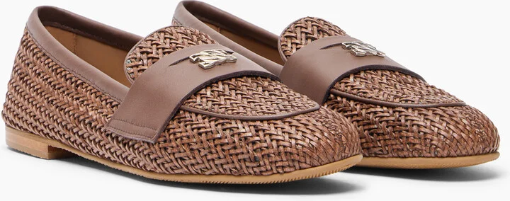Casadei Hanoi Loafers - Woman Flats And Loafers Rum 36 - Image 2