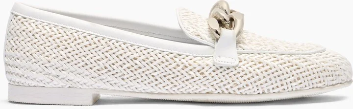 Casadei Hanoi Loafers - Woman Flats And Loafers White 40
