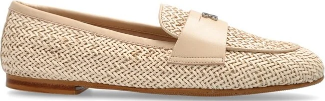 Casadei Hanoi Woven Detailed Loafers