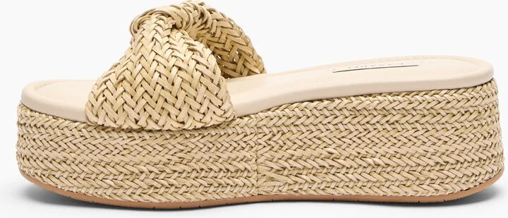 Casadei Insideout Hanoi Wedges - Woman Wedges And Slides Bambu 35 - Image 3