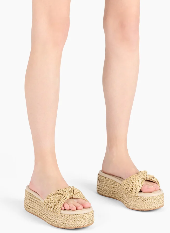 Casadei Insideout Hanoi Wedges - Woman Wedges And Slides Bambu 35 - Image 6