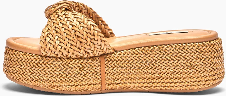 Casadei Insideout Hanoi Wedges - Woman Wedges And Slides Natur 39 - Image 3