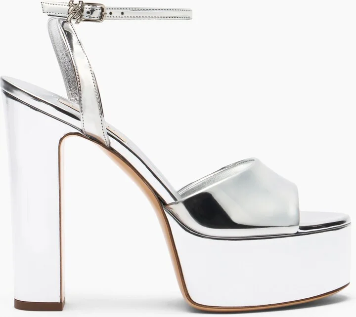 Casadei Interstellar Patty Platform - Woman Platforms Silver 37