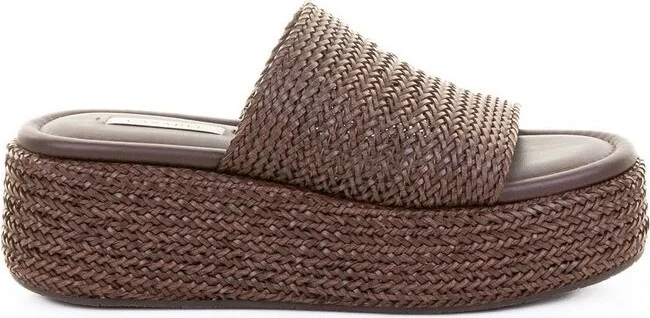 Casadei Interwovened Open Toe Sandals