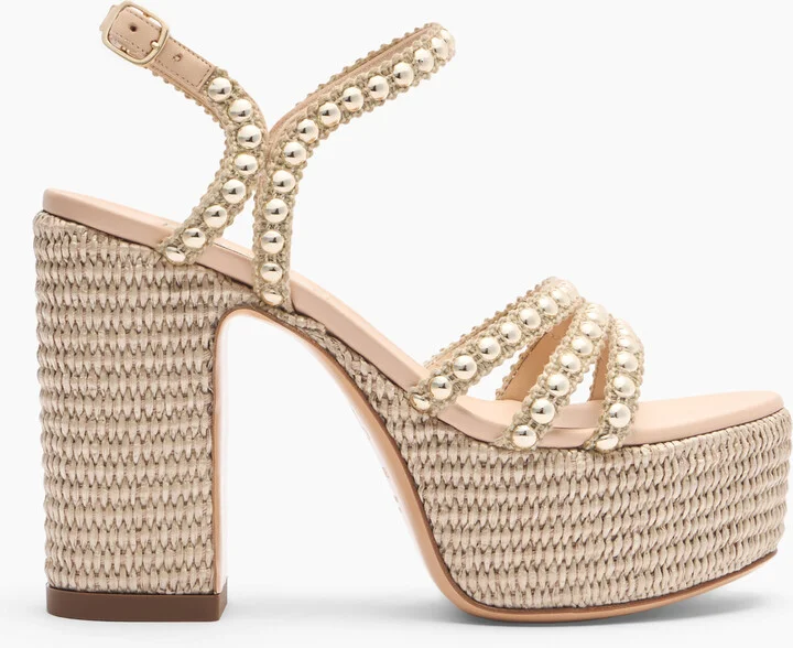 Casadei Isa Studsway - Woman Wedges And Slides Bambu 38.5