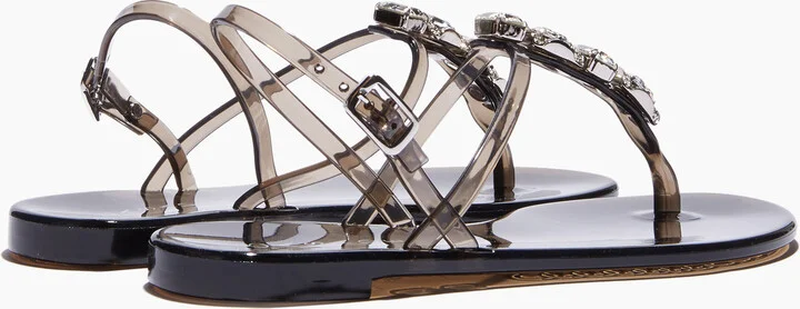 Casadei Jelly - Woman Flats And Loafers Nero 36 - Image 4