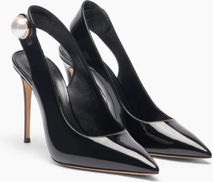 Casadei Julia Big Pink Slingbacks - Woman Pumps And Slingback Black 37.5 - Image 2