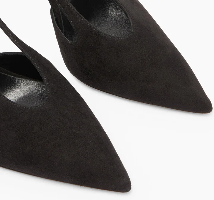 Casadei Julia Camoscio Pumps - Woman Pumps And Slingback Black 41 - Image 5