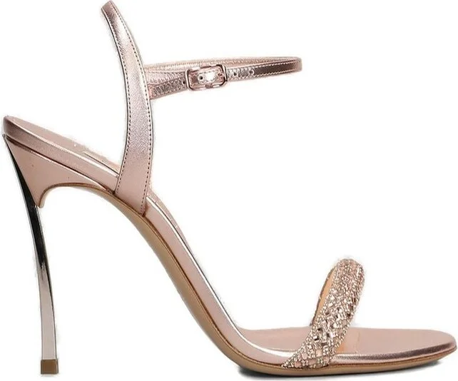 Casadei Julia Embellished Ankle Strap Sandals