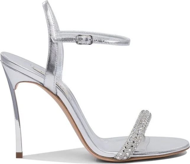 Casadei Julia Embellished Ankle Strap Sandals