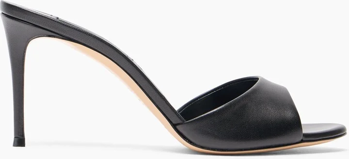 Casadei Julia Leather Mules - Woman Mules Black 37.5
