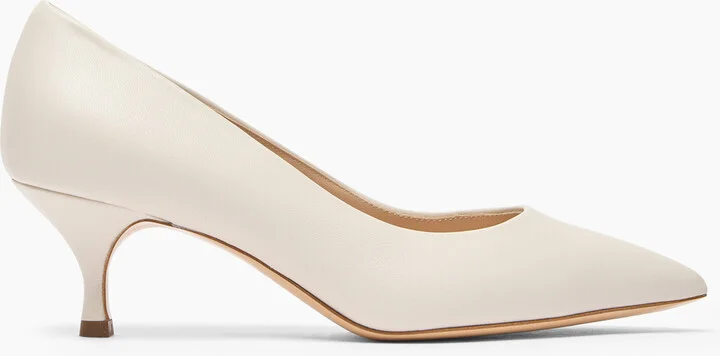 Casadei Julia Leather Pumps - Woman Pumps And Slingback Ecrù 36.5