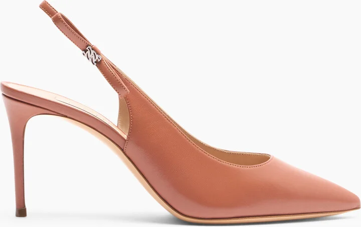 Casadei Julia Melody Minorca Slingbacks - Woman Pumps And Slingback Terracotta 40.5
