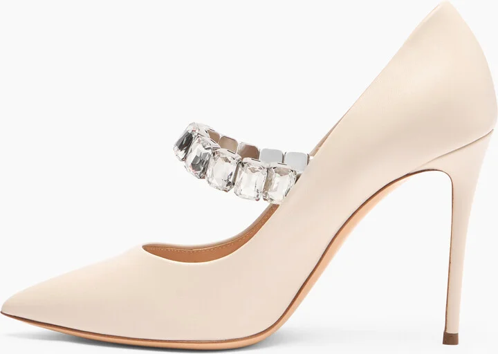 Casadei Julia Minorca Pumps - Woman Pumps And Slingback Ecru 40.5 - Image 3