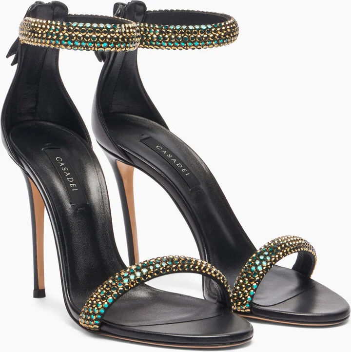 Casadei Julia Olympo Sandals - Woman Sandals Black 36 - Image 2