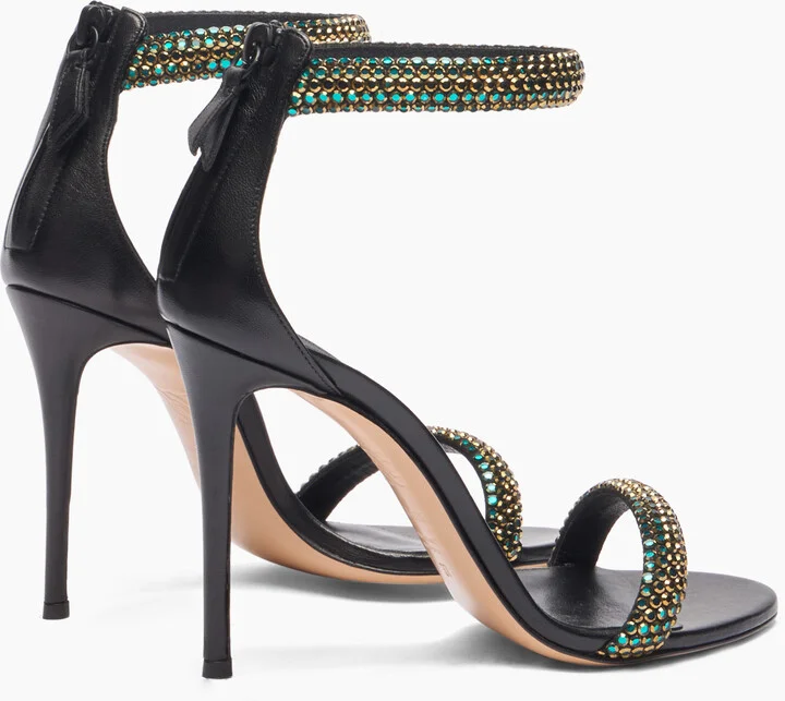 Casadei Julia Olympo Sandals - Woman Sandals Black 36 - Image 4