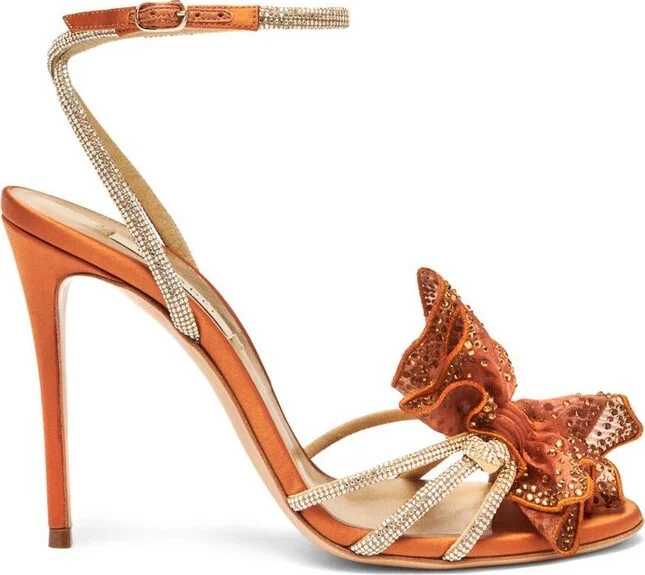 Casadei Julia Orchidea Ankle Sandals