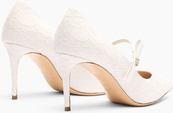 Casadei Julia Penny Liberty Pumps - Woman Pumps And Slingback White 36.5 - Image 4