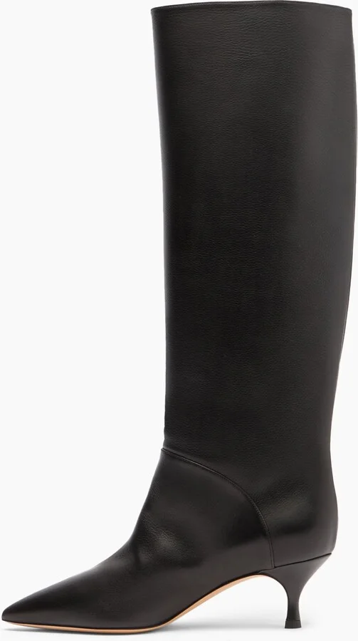 Casadei Julia Plonge To The Knee Boots - Woman High Boots Black 39.5 - Image 3