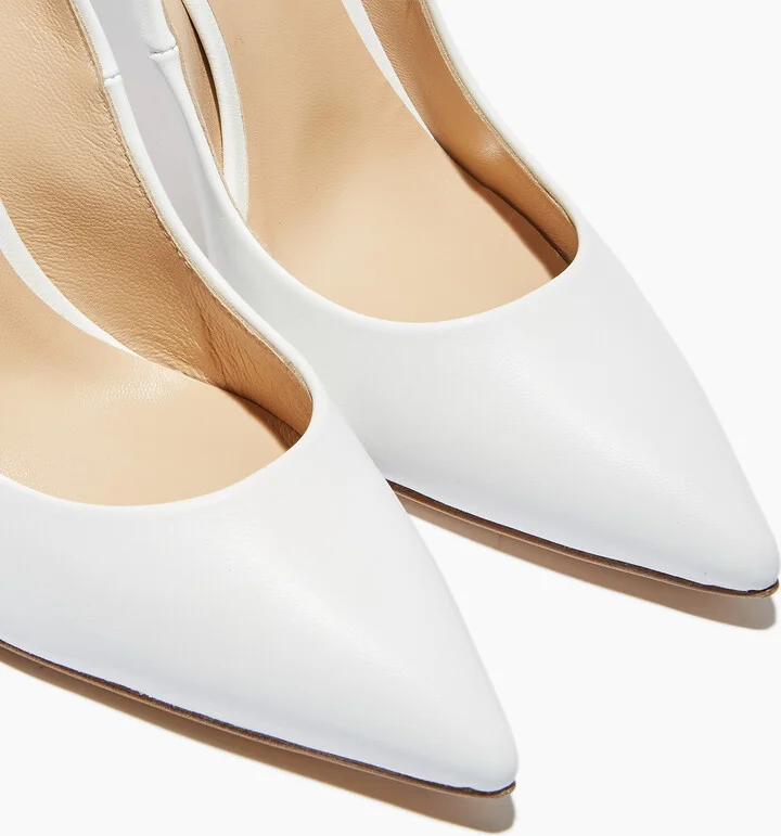Casadei Julia Pump - Woman Pumps And Slingback White 36.5 - Image 5