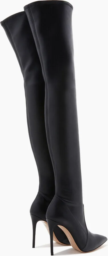 Casadei Julia - Woman Over The Knee Boots Black 35 - Image 4