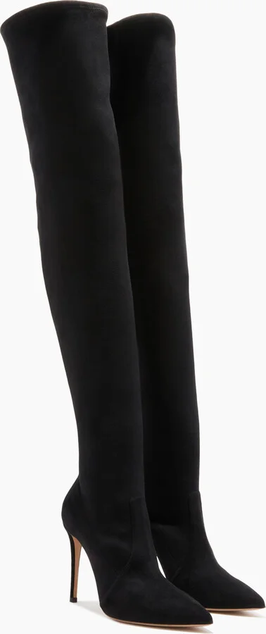 Casadei Julia - Woman Over The Knee Boots Black 37.5 - Image 2