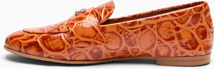 Casadei Jurassic Loafers - Woman Flats And Loafers Paprika 36 - Image 3