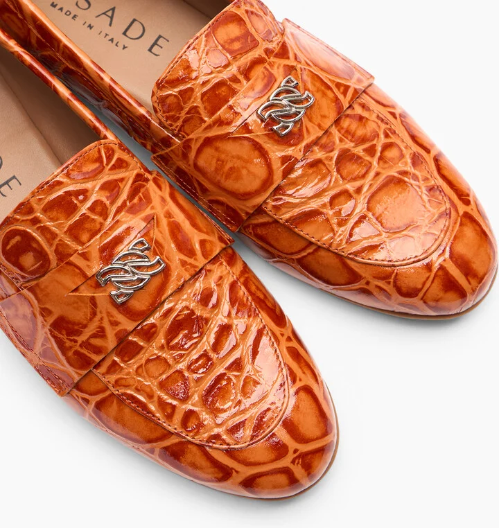 Casadei Jurassic Loafers - Woman Flats And Loafers Paprika 36 - Image 5