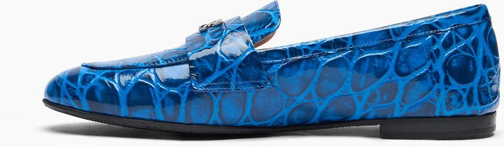 Casadei Jurassik Loafers - Woman Flats And Loafers Ocean Royal 36 - Image 3