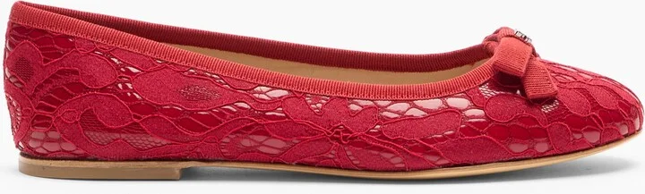 Casadei Liberty Ballet Flats - Woman Flats And Loafers Red Passion 36.5