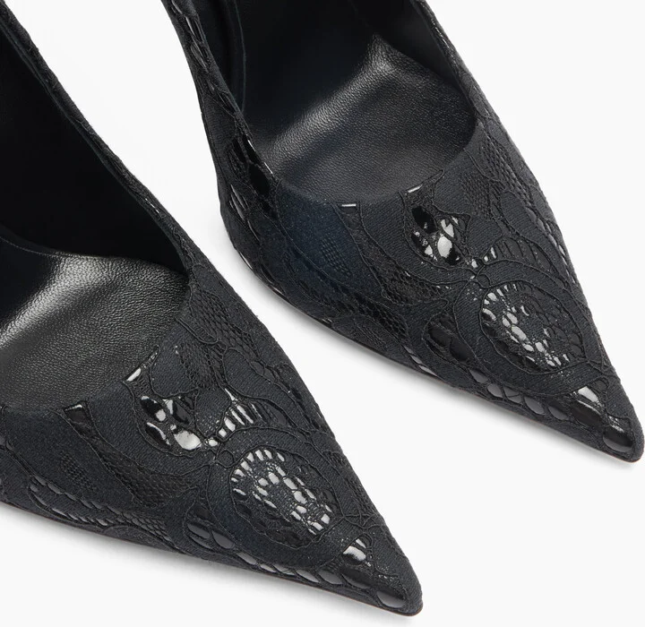 Casadei Liberty Blade Pumps - Woman Pumps And Slingback Black 40.5 - Image 5