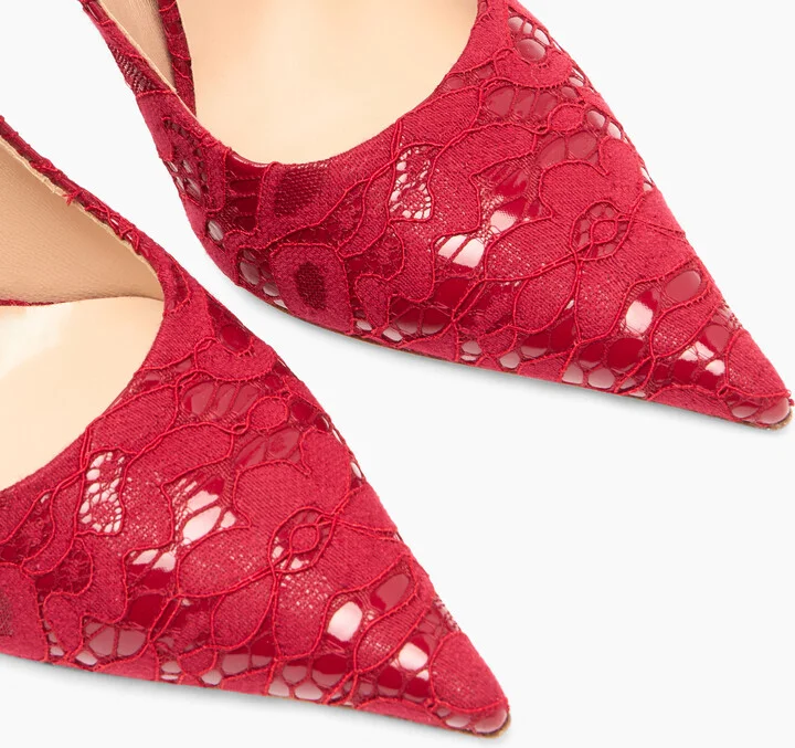 Casadei Liberty Blade Pumps - Woman Pumps And Slingback Red Passion 42 - Image 5