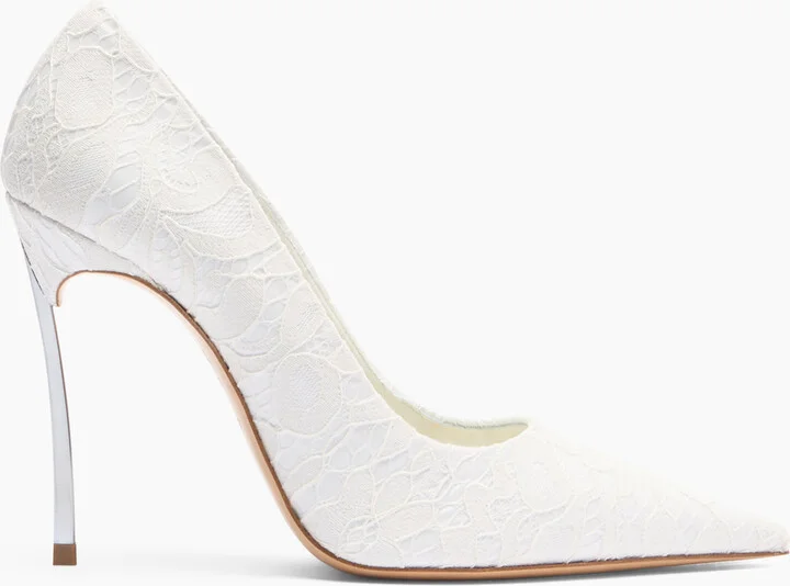 Casadei Liberty Blade Pumps - Woman Pumps And Slingback White 35
