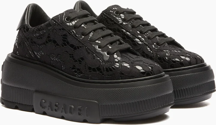 Casadei Liberty Nexus Sneakers - Woman Sneakers Black 37 - Image 2