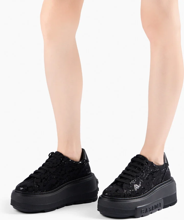 Casadei Liberty Nexus Sneakers - Woman Sneakers Black 37 - Image 6