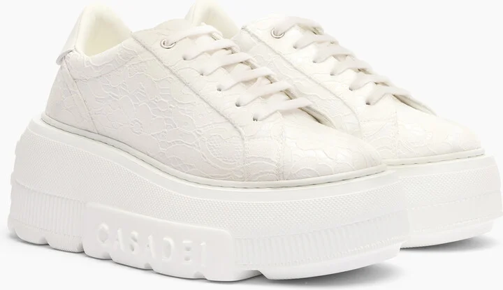 Casadei Liberty Nexus Sneakers - Woman Sneakers White 36.5 - Image 2